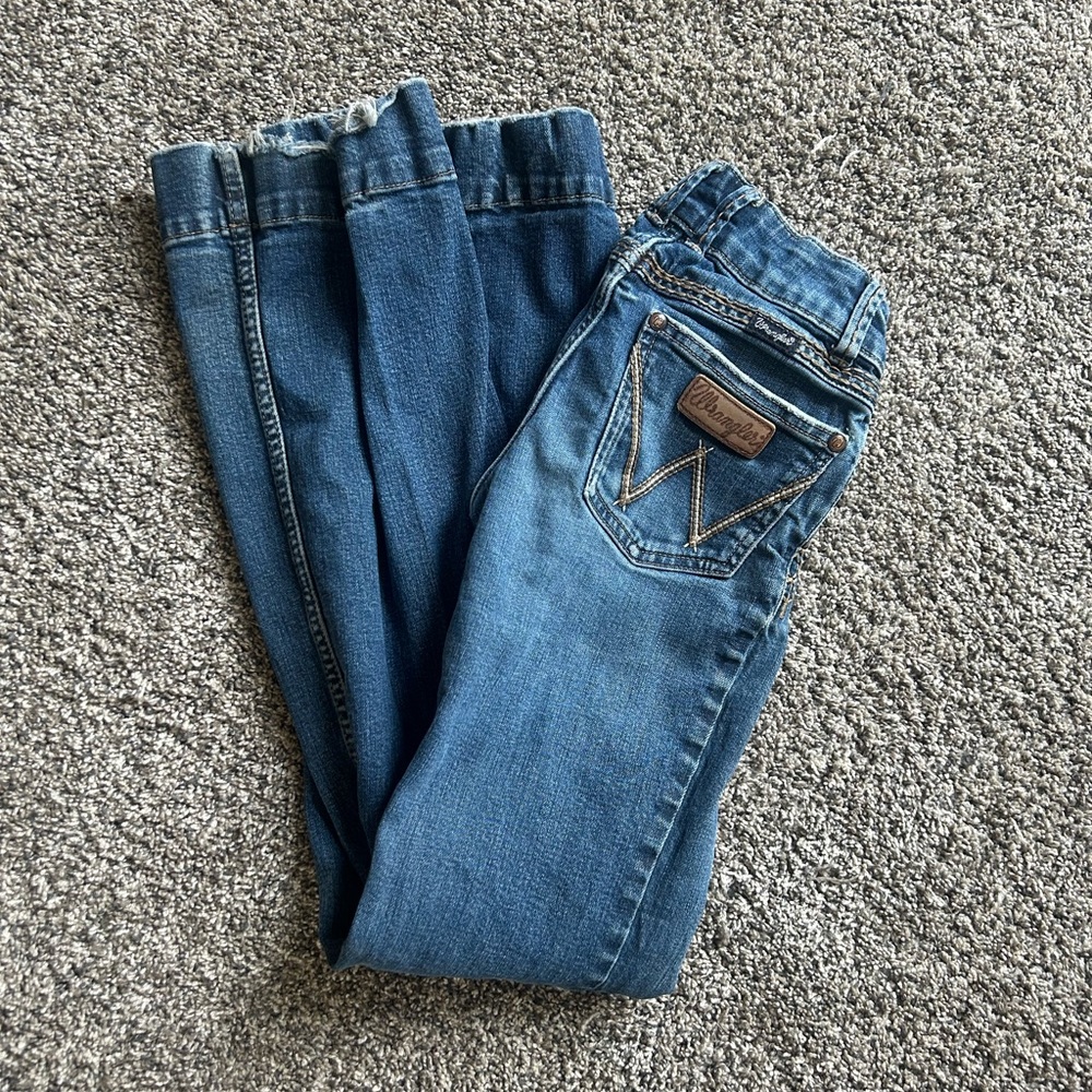 Wrangler Blue Straight Leg Jeans Classic Comfort